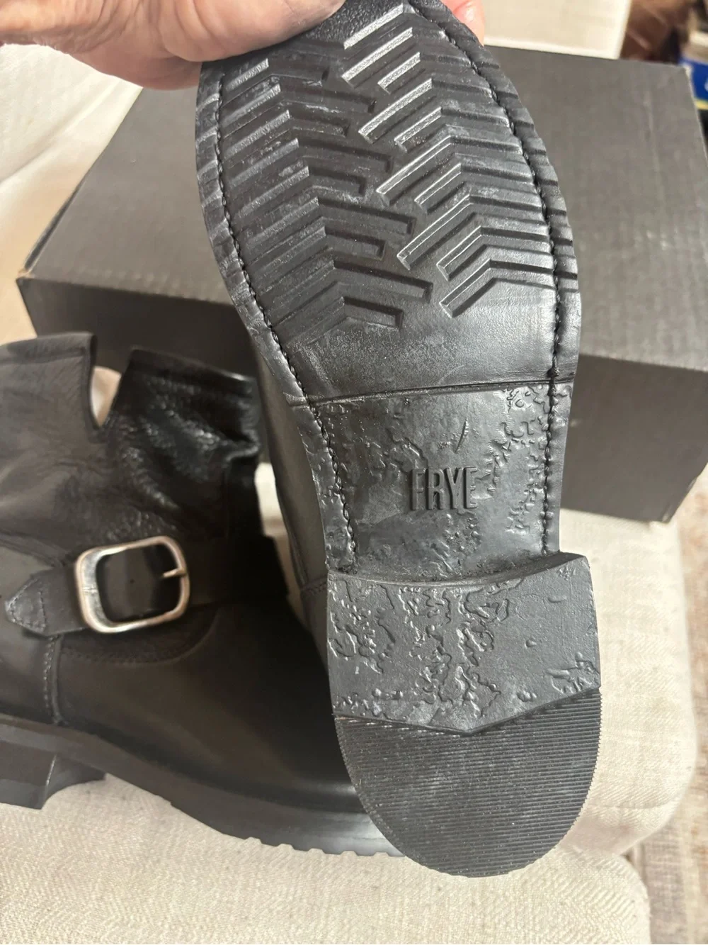 Frye veronica leather